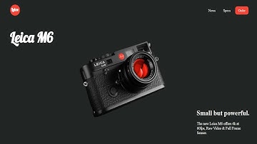 Membuat Responsive Landing Page Website (Leica) Menggunakan HTML & CSS Flexbox dari Awal