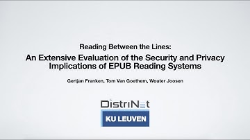 Reading Between the Lines: An Extensive Evaluation of the Security and Privacy Implications ...