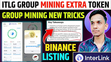Interlink Network New Update 🚀Interlink Group Mining Benefit🥳 Interlink Airdrop Binance Listing🔥