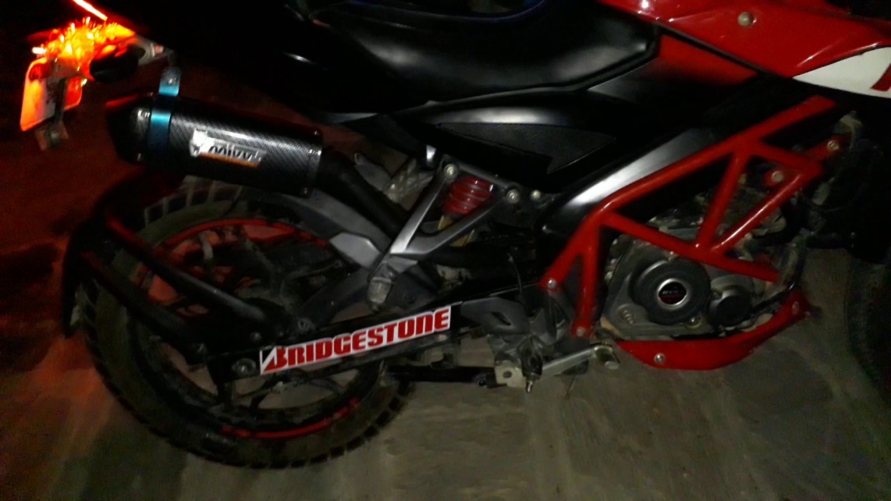 Bajaj Ns 160 Exhaust Note Underseat Youtube