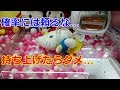 【クレーンゲーム】俗にいう確率機 運に頼るな…　景品は持ち上げちゃダメ