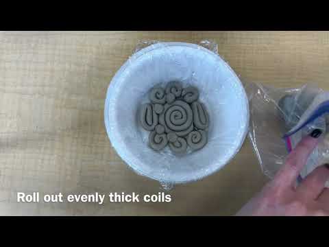 Clay Coil Bowls-