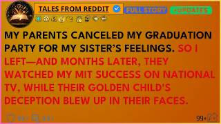 My Parents Canceled My Graduation Party For My Sister’s Feelings  What I Did Next Exposed Their