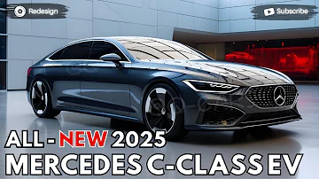 2025 Mercedes C-Class EV Revealed - Mercedes New Affordable EV !!