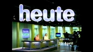 ZDF: „heute“-Nachrichten und „Länderjournal“-Fragment (23.04.1993)