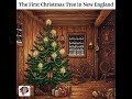 The First Christmas Tree in New England