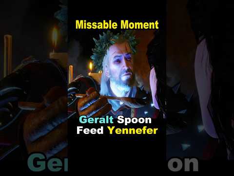 جيرالت ي طعم ينيفر بالملعقة لحظة حب ألعاب ذا ويتشر لعبة عالم مفتوح لعبة تقمص أدوار أفلام قصيرة 