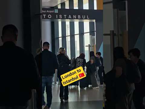 Video London to Istanbul with budget airplane and low cost everything