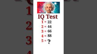 IQ Test | Maths question youtubeshorts mathpuzzle trending maths viral intelligence