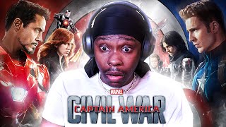I Watched Marvel's *CAPTAIN AMERICA CIVIL WAR* For The FIRST TIME!!