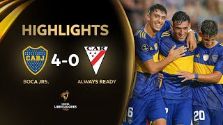 BOCA JUNIORS vs. ALWAYS READY [4-0] | RESUMEN | CONMEBOL LIBERTADORES SUB 20 2024