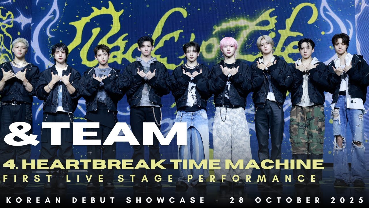 MUST WATCH] &TEAM ~ [HEARTBREAK TIME MACHINE] Live Stage