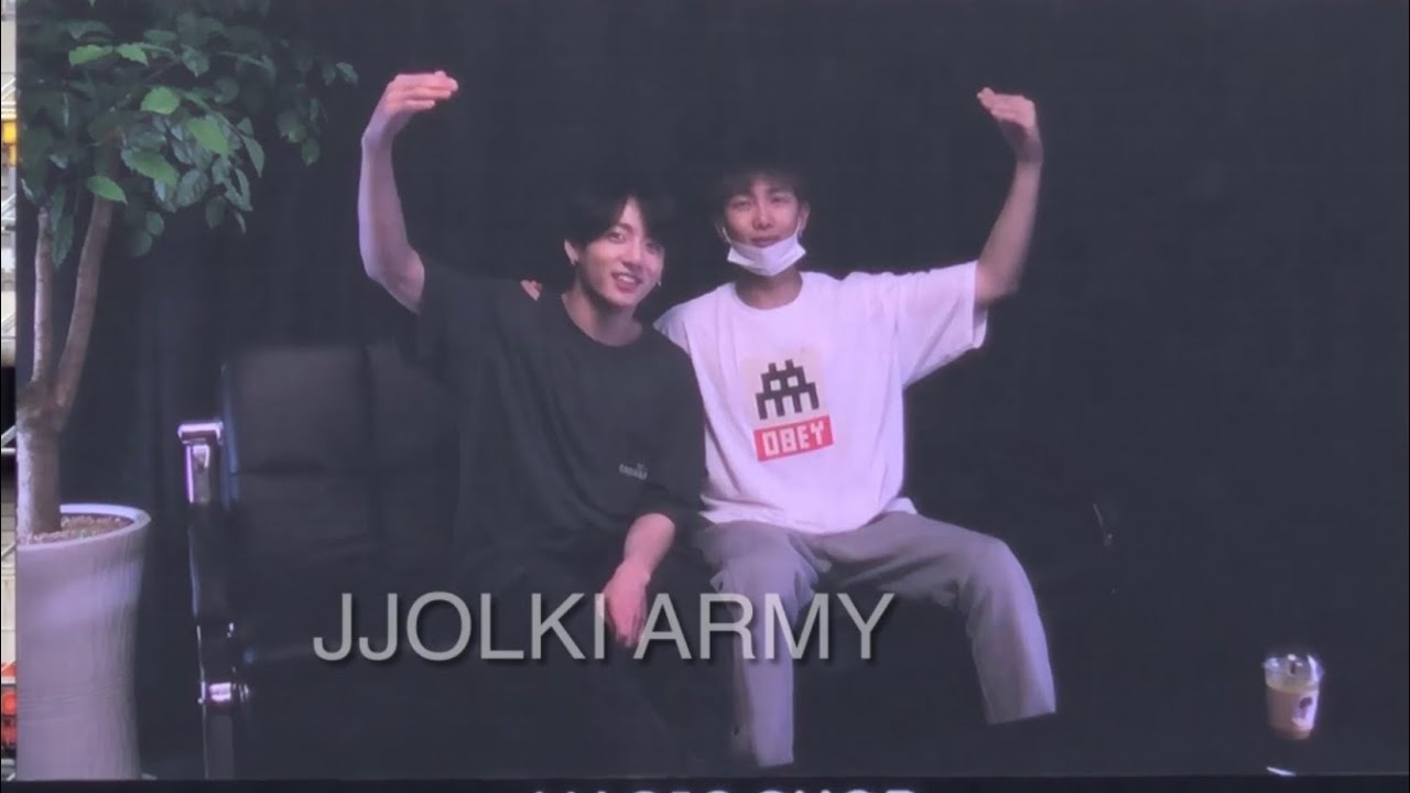 190616 방탄소년단 머스터 대기실라이브 정국 RM BTS fan meeting muster live Jungkook RM