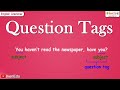Question Tags | English Grammar | iken | ikenedu | ikenApp
