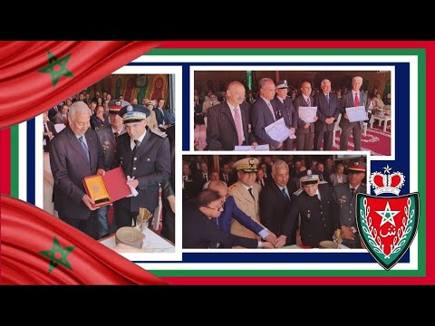 أشرف العامل صاحب الجلالة على توشيح صدر المنعم عليهم بأوسمة ملكية شريفة ذكرى 67 لتاسيس الامن الوطني 