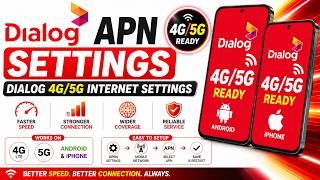 Dialog APN Settings | Dialog 4G/5G Internet Settings for Android &amp; iPhone