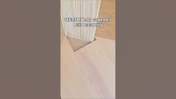 Why Carpenters Rely on Geometry for Perfect Builds! | wood work ideas #shorts #geometry #carpentry