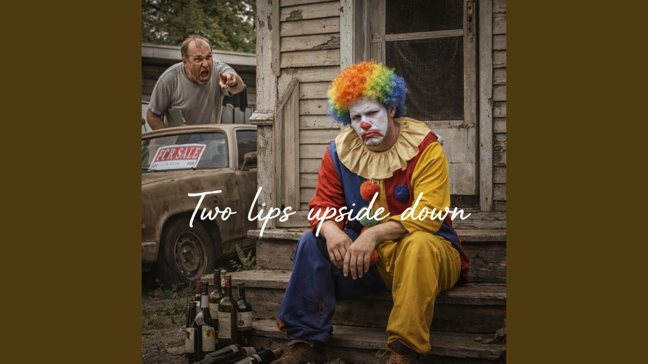 Two lips upside down