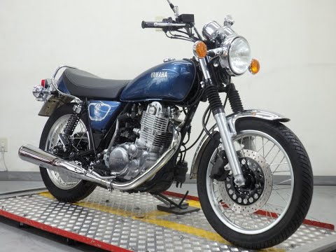 32183 YAMAHA SR400 始動動画 Stock Exhaust Sound / Walk Around