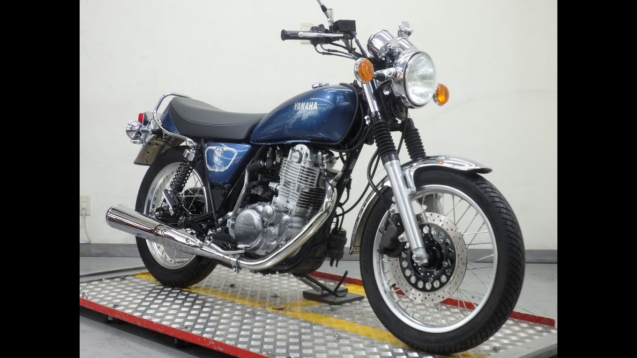 32183 YAMAHA SR400 始動動画 Stock Exhaust Sound / Walk Around