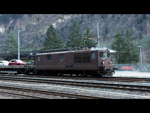 The Remaining BLS Re 4 4 Car Train Operations On The Lötschberg And Simplon SwissRails 