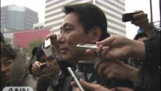 前原大臣、JALの法的整理再建に銀行側の理解求める（10/01/12）
