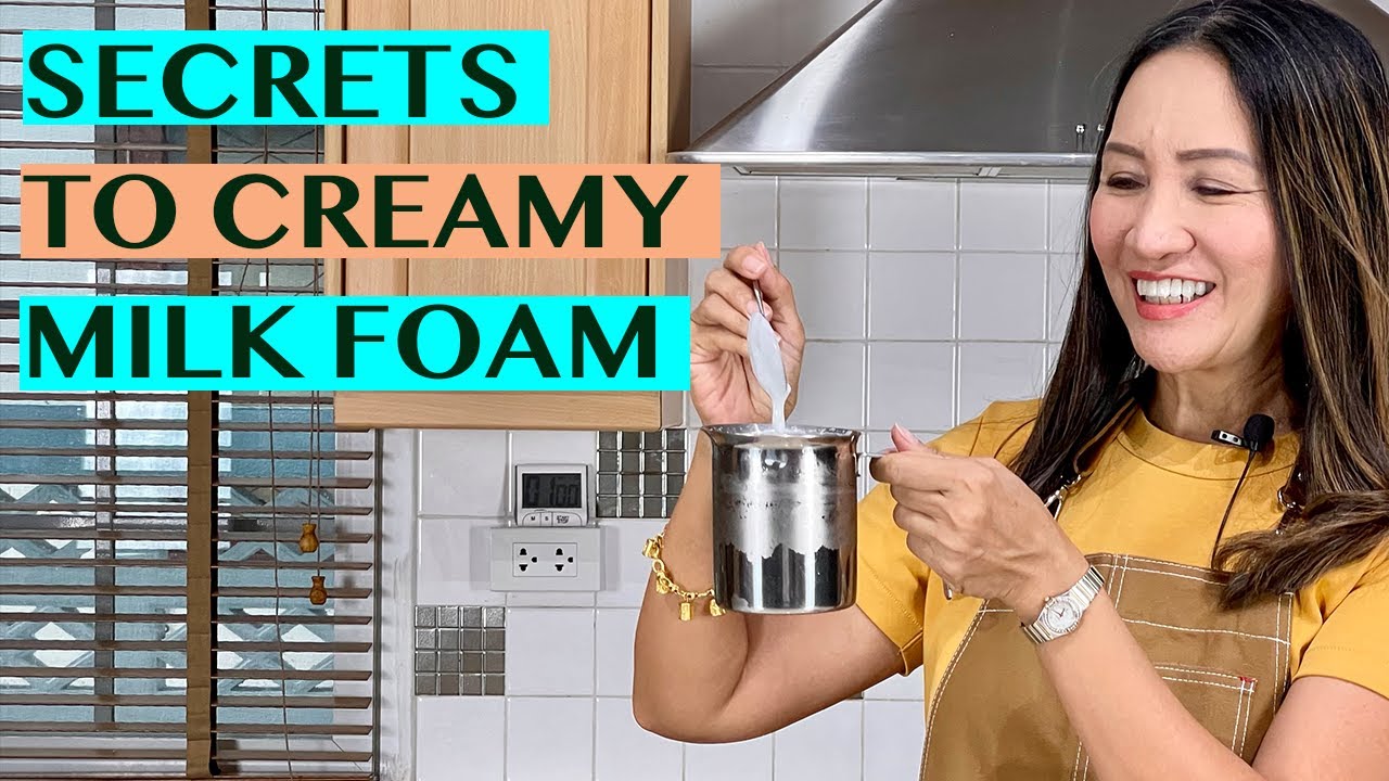 BEHIND THE SCENES: SECRETS TO MAKING THAT PERFECT MILK FOAM FOR ICED CAPPUCCINO & MACCHIATO DRINKS