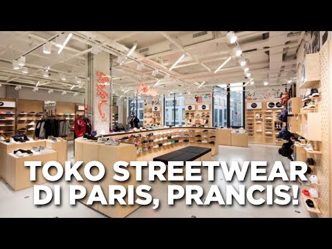 HERE IT IS! A COMPLETE STREETWEAR STORE IN PARIS FRANCE!