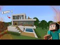Minecraft: Ultimate Modern House 🏠 5 Minute Build Tutorial 😱