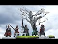 Kings of dnedain  the white tree of gondor  the lord of the rings  diorama