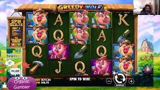 Greedy wolf 25 and 70 cents  Bonus games!! Organic Gambler | Pulsz Casino screenshot 3