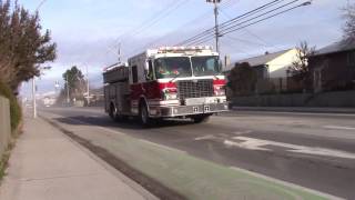 Penticton Engine 202 & Engine 201 Responding to a FAA