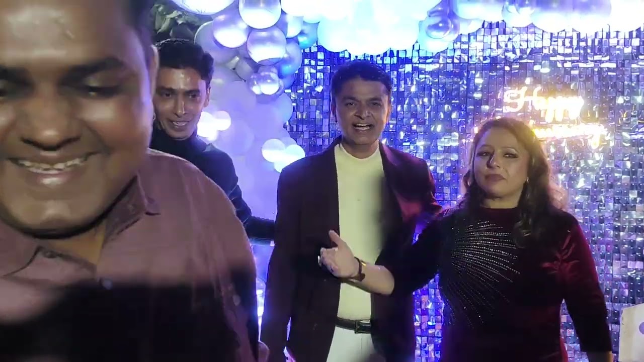 Dinesh and Pushpa Makwana 25 Wedding Anniversery part 2 at Anand Garden Resort Vasai