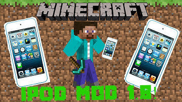 Minecraft IPOD Mod! (Minecraft Mod Showcase)
