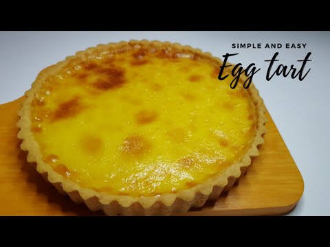 EGG TART RECIPE | QUICK AND EASY EGG TART | Pinoy juicy bites