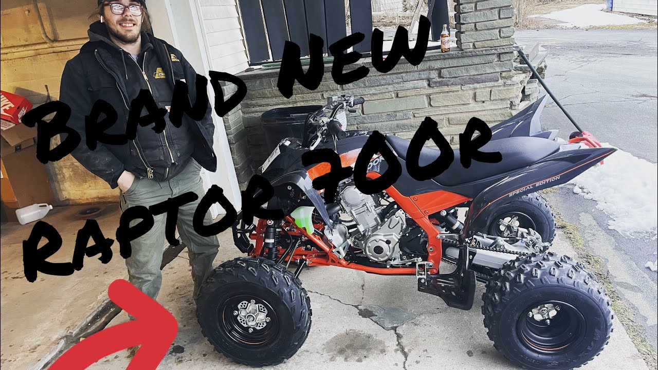 Brand New Raptor 700r! Rippin! - YouTube