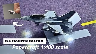 Make a F16A Falcon (Taiwan Air Force) || Missiles & Comformal Fuel Tanks || Reg: 6613 || 1:400