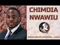 Chimdia Nwaiwu Spring Practice Interview 3-26-26 | FSU Football | Florida State | Warchant TV