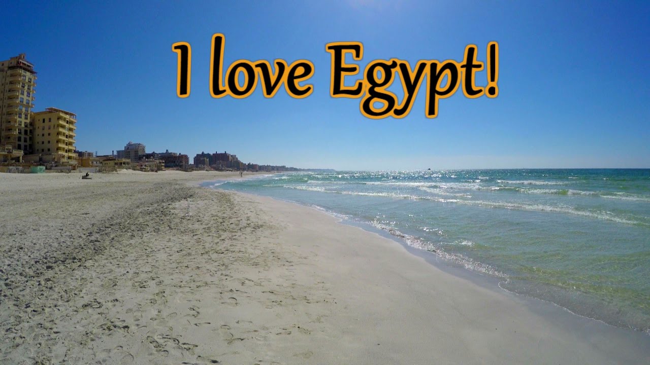 Discovering a beach in Alexandria, EGYPT YouTube