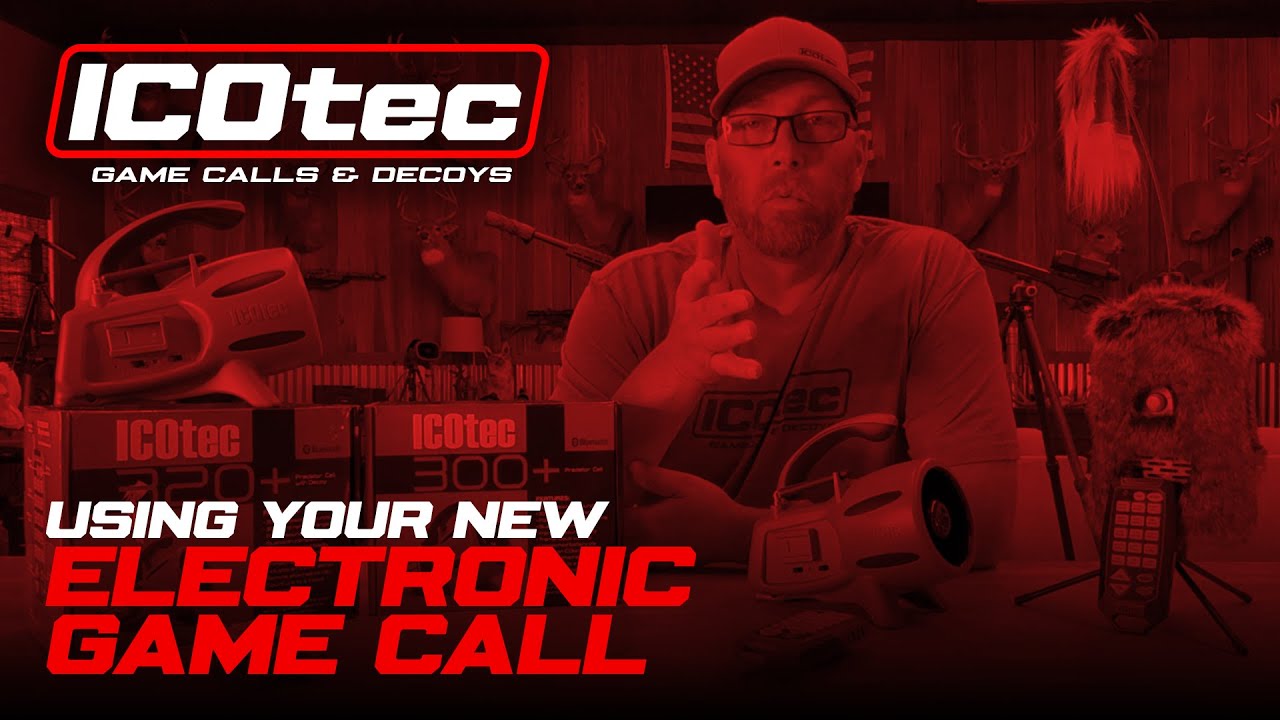 Using Your New Electronic Game Call | Coyote Hunting Tips with JD Piatt | ICOtec