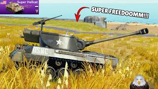 🗣️:Light tank...Super Hellcat.mp4 - War thunder mobile screenshot 5