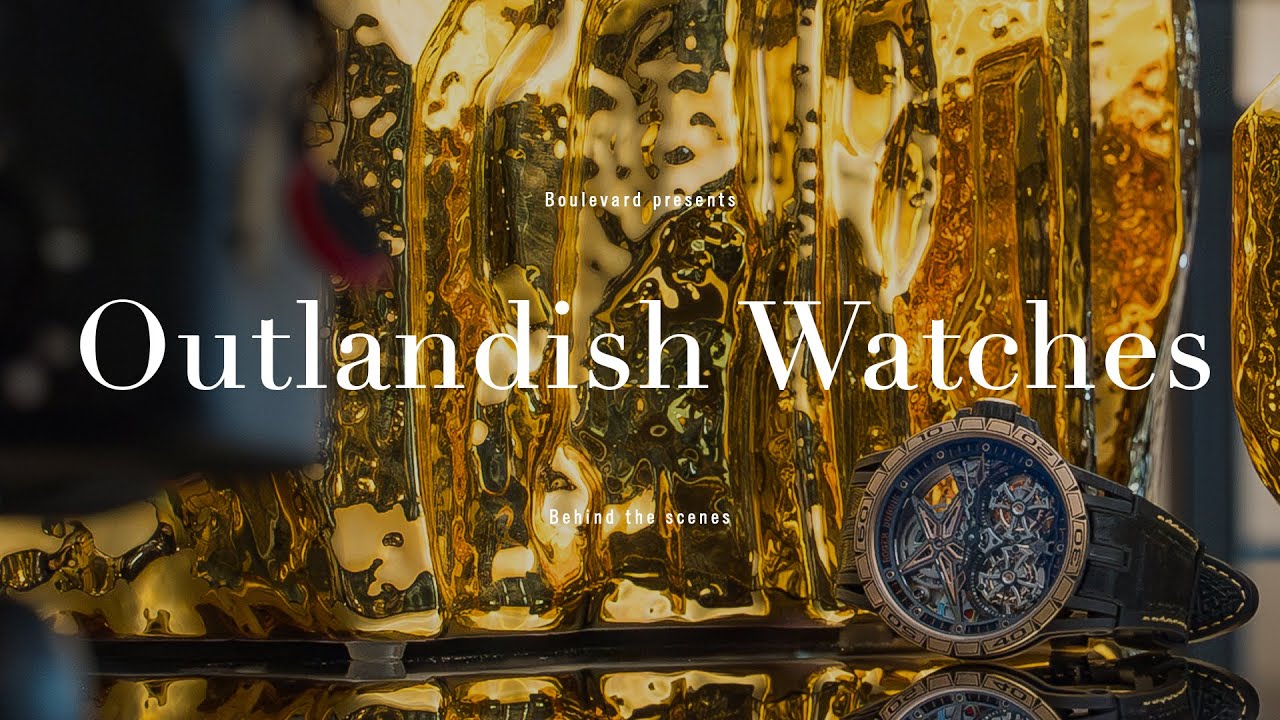 The outlandish watch shoot: Behind the scenes at Space Furniture | Boulevard luxury