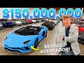 150000000 exotic car collection