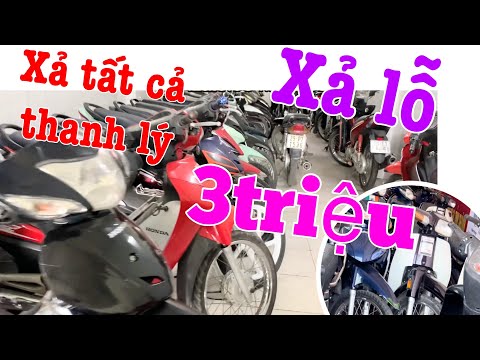 Video xe máy cũ giá rẻ (xả kho toàn bộ)chỉ từ 3triệu 1 chiếc... - youtube