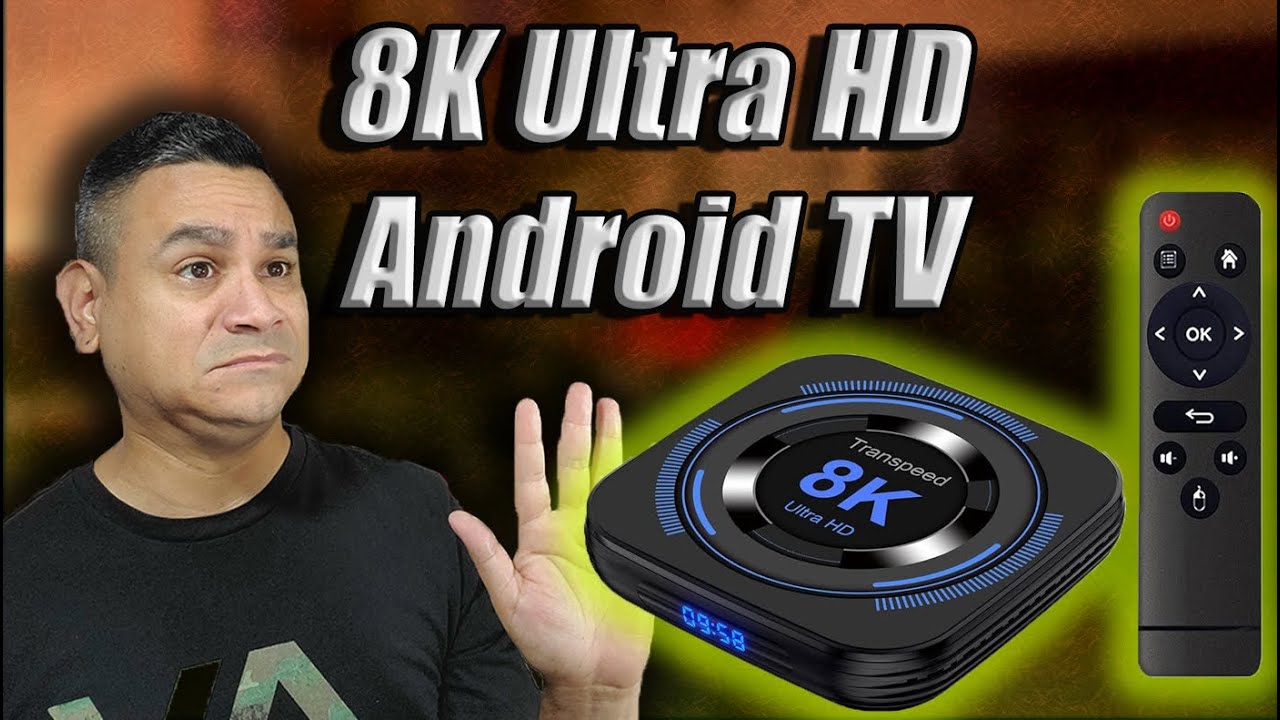 8K Transpeed Ultra HD Android TV Box Setup - YouTube