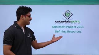 MS Project 2013 - Defining Resources