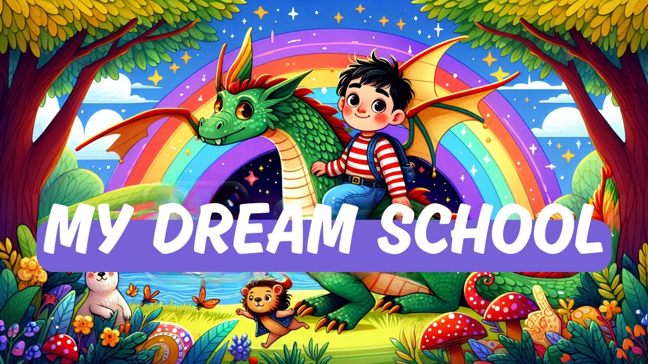 My Dream School– 🏫 Creative read aloud kids book
