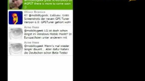 Twikini - Twitter client for Windows Mobile