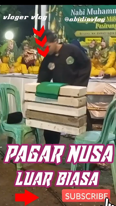 PAGAR NUSA #fyp #pagarnusa@abidinvlog