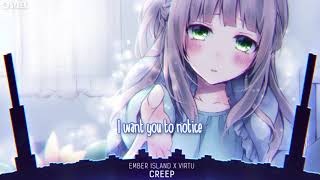 Nightcore - Creep - (Lyrics)